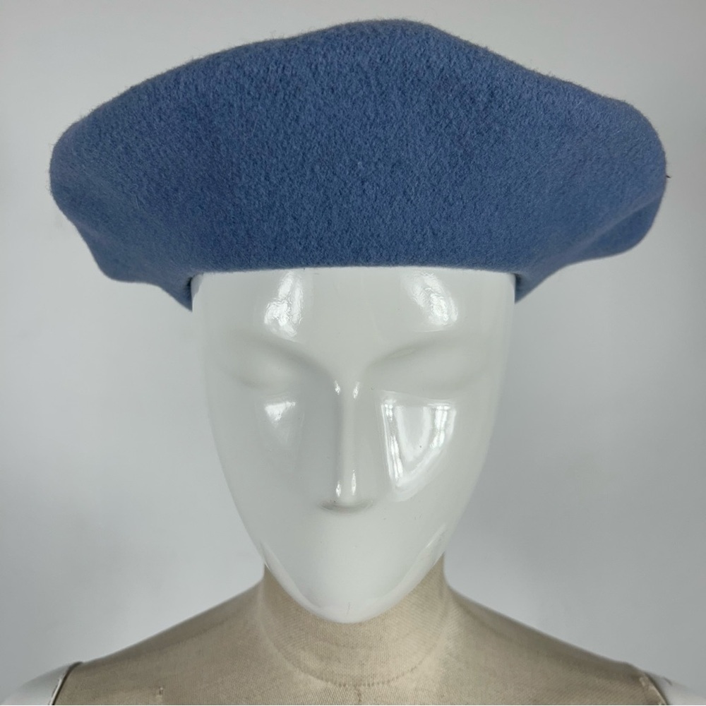 elosegui Stylish Blue Beret wool European
